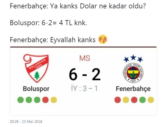 Fenerbahçe, Boluspor maçında 6 gol yedi!