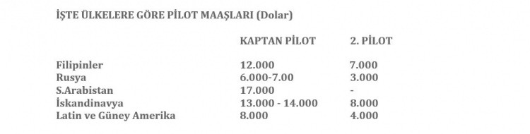 Pilotlar ne kadar maaş alıyor! İşte Türkiye'deki pilot sayısı