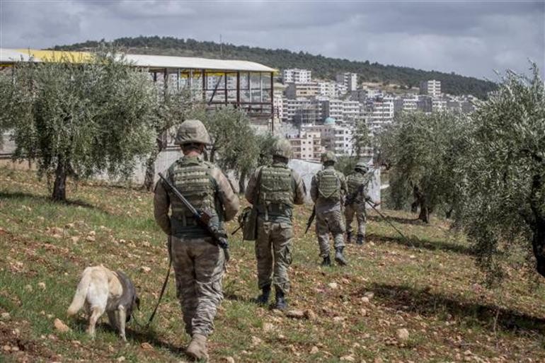 TSK Afrin'de 650 el yapımı patlayıcı ile 80 mayını imha etti