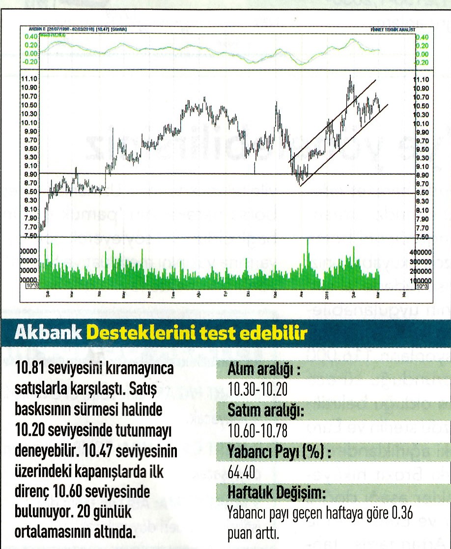 17 hisselik teknik analiz