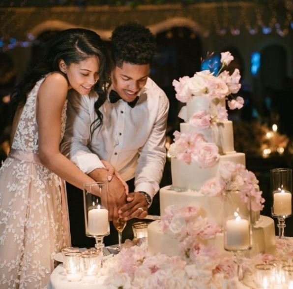 Chanel Iman ve Sterling Shepard evlendi