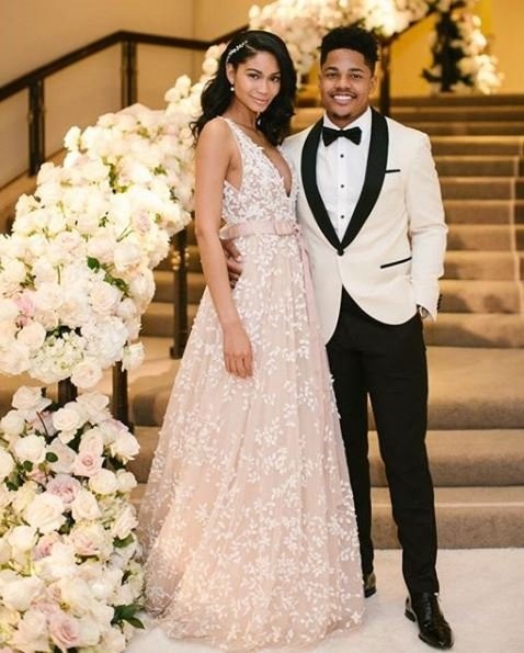 Chanel Iman ve Sterling Shepard evlendi