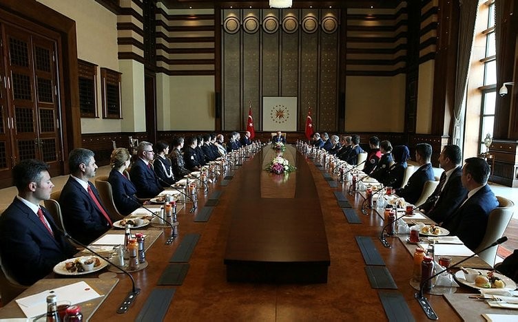 Erdoğan'dan Külliye'de anlamlı kabul