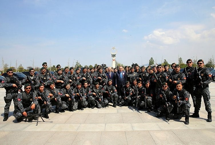 Erdoğan'dan Külliye'de anlamlı kabul