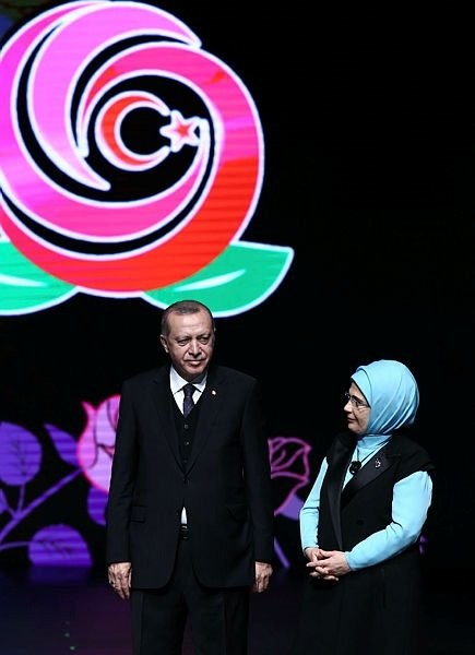 Erdoğan Romanlarla buluştu