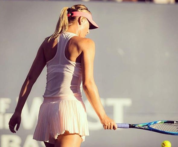 Sharapova işte böyle yaşıyor