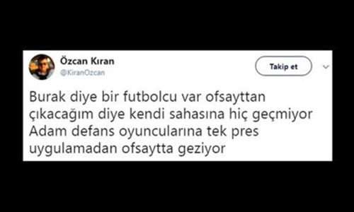 Sosyal medyada Burak Yılmaz isyanı