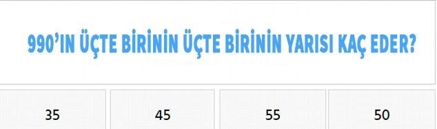 Soruyu çözenlerin yarısı aynı hatayı yapıyor! İşte aldatıcı zeka soruları