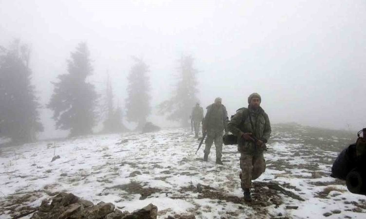 Afrin'den kaçan teröristler orada sıkıştı