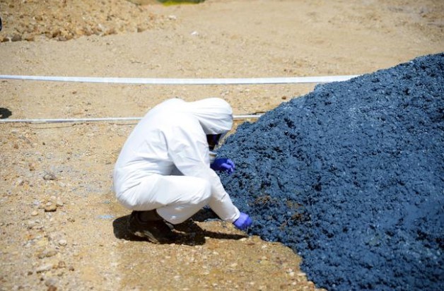 Büyükçekmece Gölü havzasına sanayi atığı döküldü