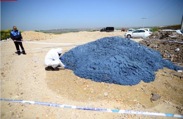 Büyükçekmece Gölü havzasına sanayi atığı döküldü