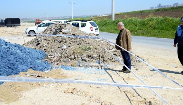 Büyükçekmece Gölü havzasına sanayi atığı döküldü