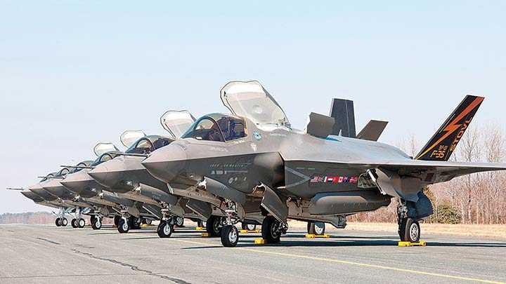 NATO'ya F-35 resti