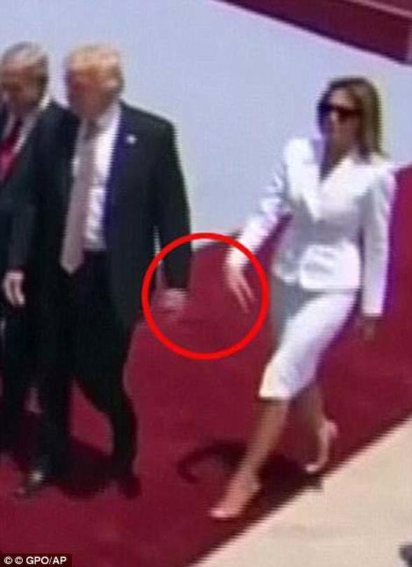 Trump ile Melania Trump arasında soğuk rüzgarlar esiyor...