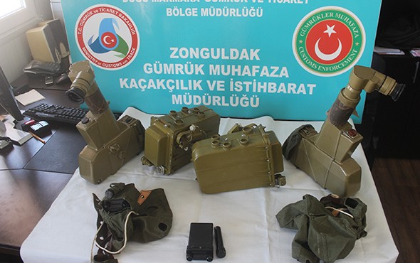 Bebek bezi var dedikleri TIR'dan antitank füzesi çıktı!