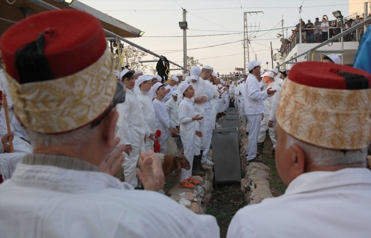 Samiri Yahudileri Hamursuz Bayramı'nı kutladı