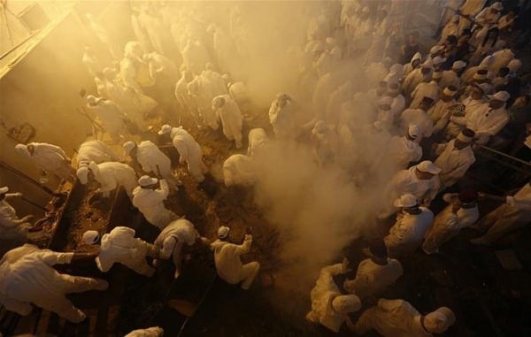 Samiri Yahudileri Hamursuz Bayramı'nı kutladı