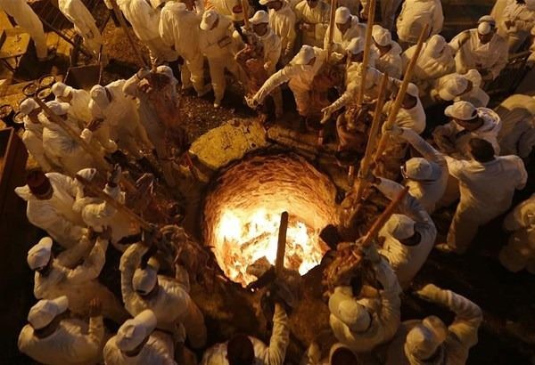 Samiri Yahudileri Hamursuz Bayramı'nı kutladı