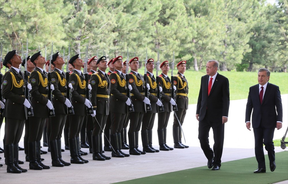 Erdoğan'ın Özbekistan ziyareti