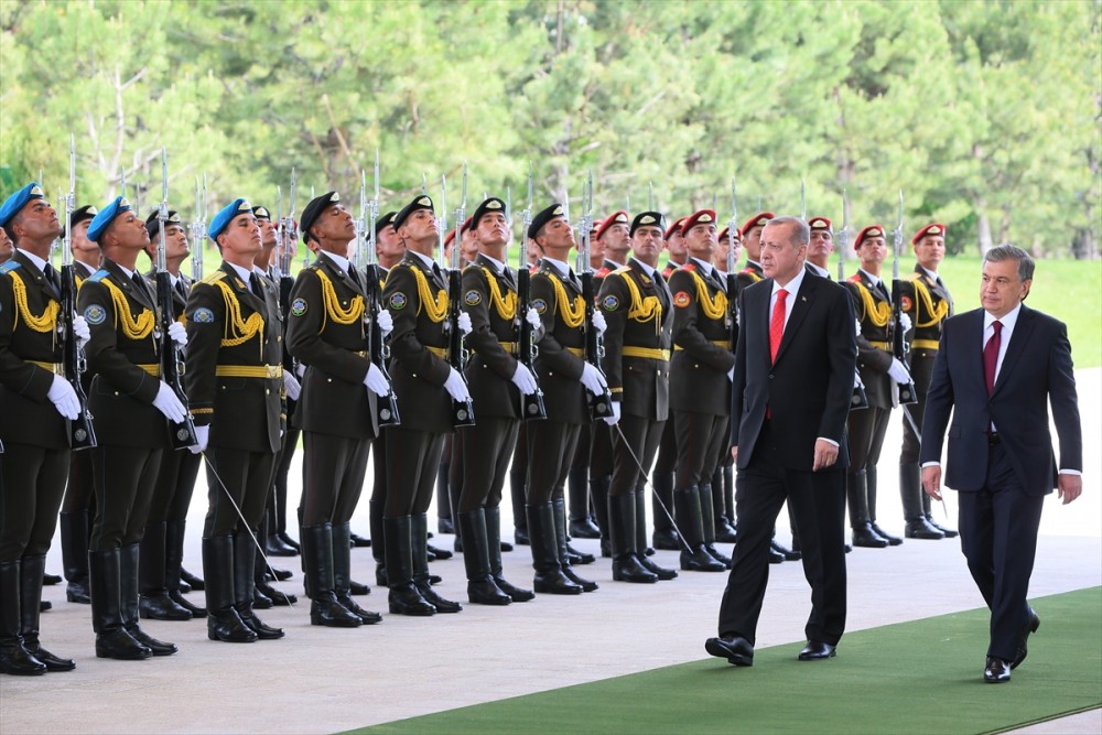 Erdoğan'ın Özbekistan ziyareti