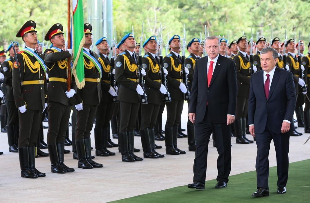 Erdoğan'ın Özbekistan ziyareti