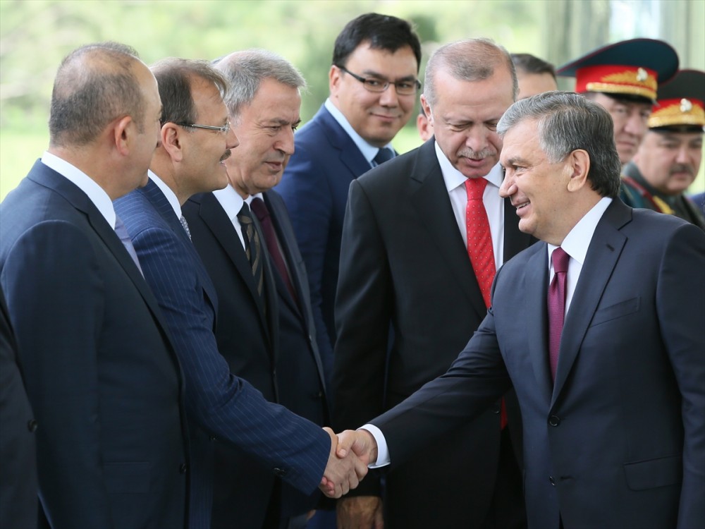 Erdoğan'ın Özbekistan ziyareti