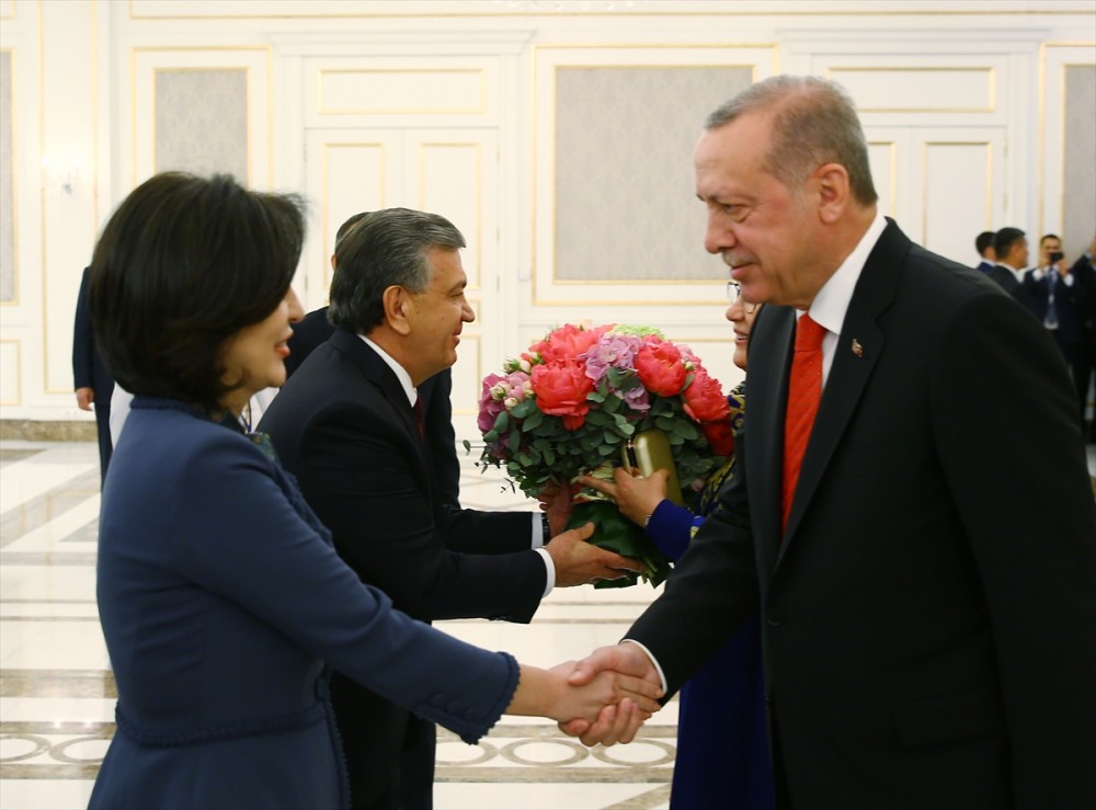 Erdoğan'ın Özbekistan ziyareti