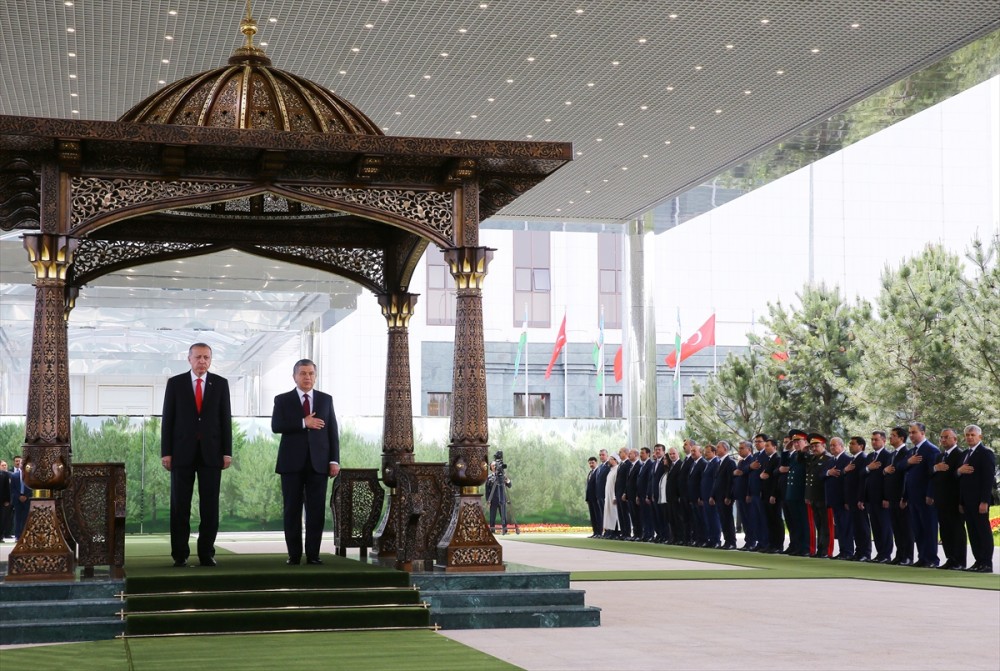 Erdoğan'ın Özbekistan ziyareti