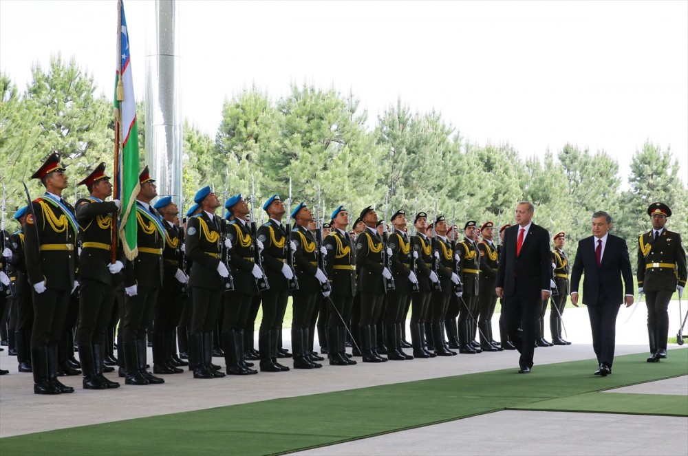 Erdoğan'ın Özbekistan ziyareti