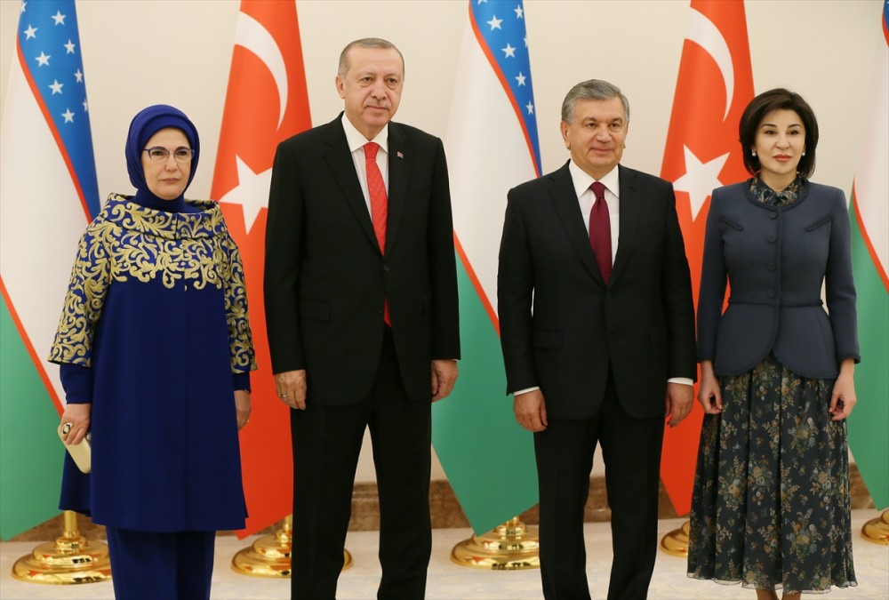 Erdoğan'ın Özbekistan ziyareti