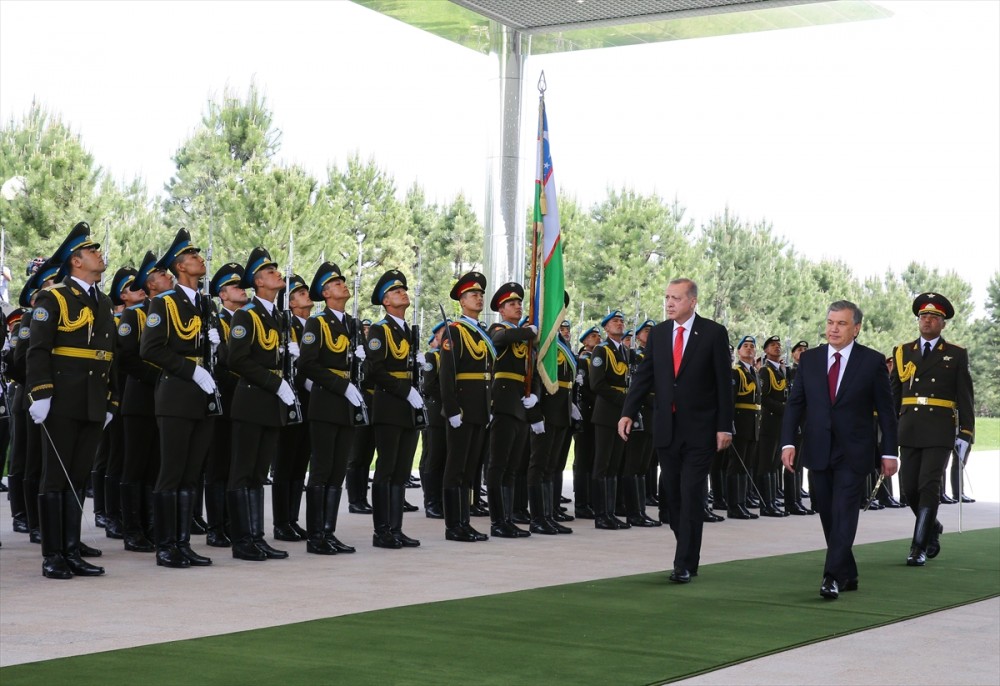 Erdoğan'ın Özbekistan ziyareti