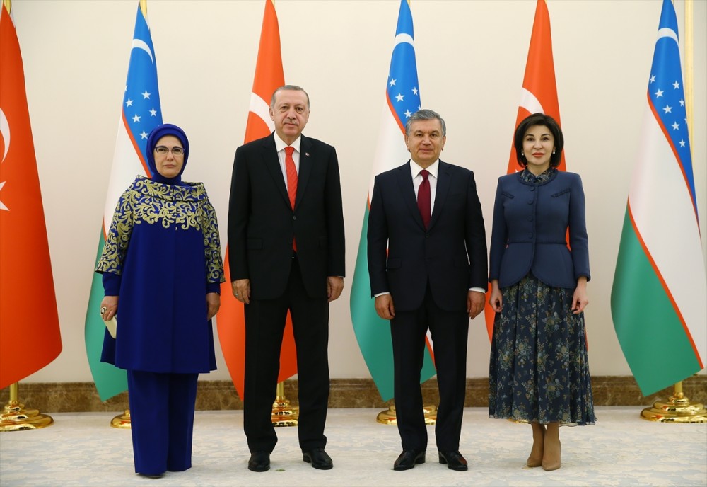 Erdoğan'ın Özbekistan ziyareti