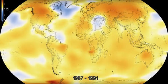 NASA fotoğraflarla Dünya'nın son durumunu yayınladı