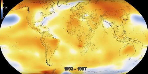 NASA fotoğraflarla Dünya'nın son durumunu yayınladı