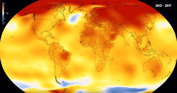 NASA fotoğraflarla Dünya'nın son durumunu yayınladı