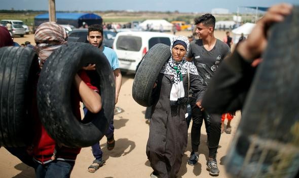 İsrail askerinin ateş açtığı Gazze'den ilk kareler!