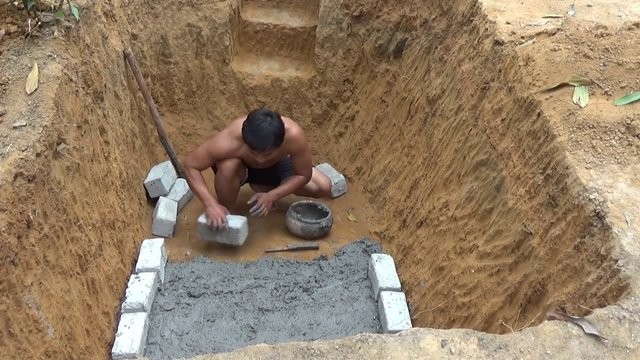 Doğadaki malzemeleri kullanarak öyle birşey yaptı ki!