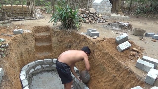 Doğadaki malzemeleri kullanarak öyle birşey yaptı ki!