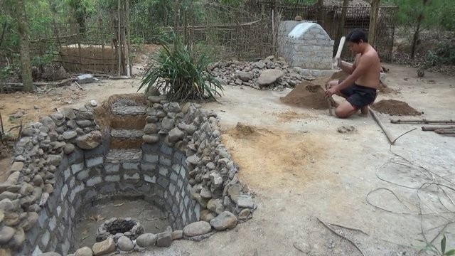 Doğadaki malzemeleri kullanarak öyle birşey yaptı ki!