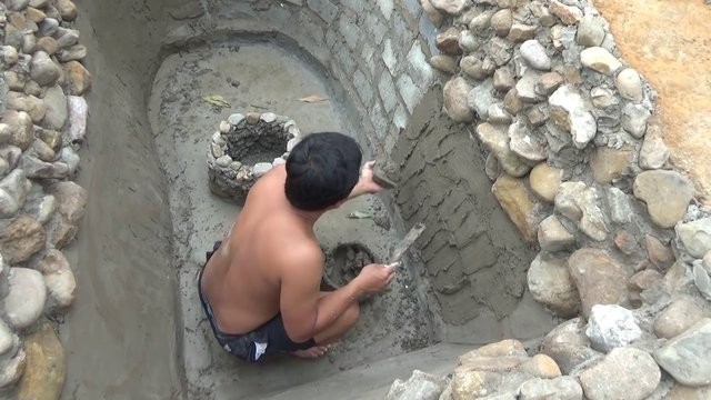 Doğadaki malzemeleri kullanarak öyle birşey yaptı ki!