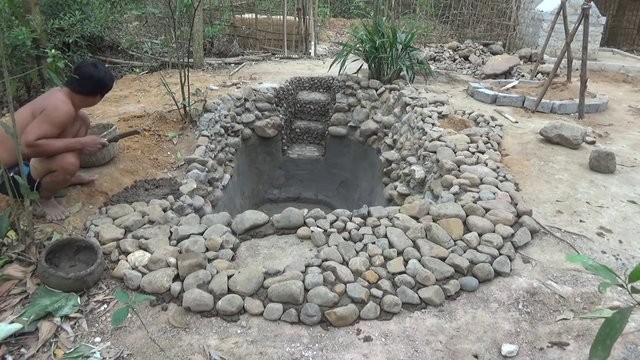 Doğadaki malzemeleri kullanarak öyle birşey yaptı ki!