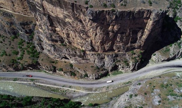 Dünya'nın en büyük kanyonlarından biri Türkiye'de