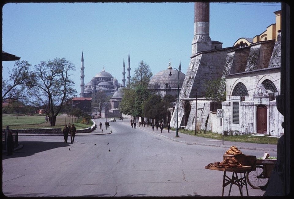 Renklendirilmiş halleriyle eski İstanbul fotoğrafları