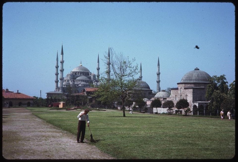 Renklendirilmiş halleriyle eski İstanbul fotoğrafları