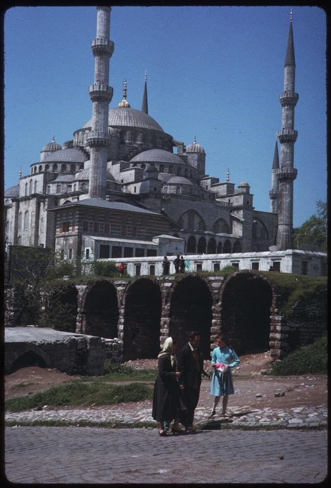 Renklendirilmiş halleriyle eski İstanbul fotoğrafları