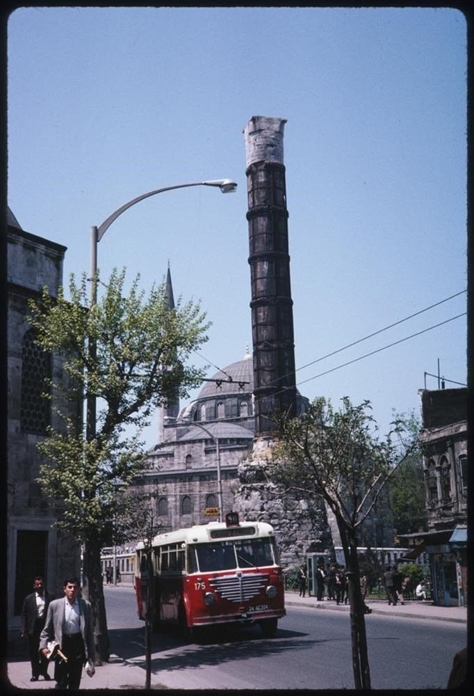 Renklendirilmiş halleriyle eski İstanbul fotoğrafları