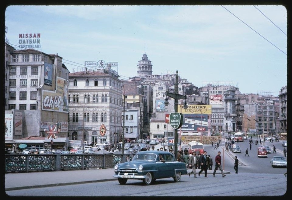 Renklendirilmiş halleriyle eski İstanbul fotoğrafları