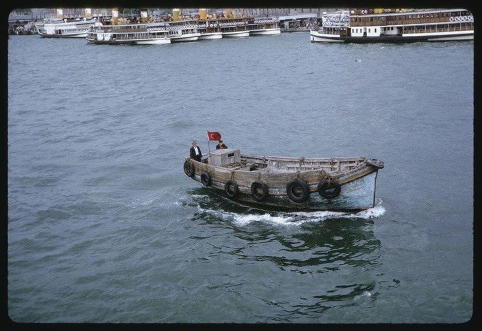 Renklendirilmiş halleriyle eski İstanbul fotoğrafları