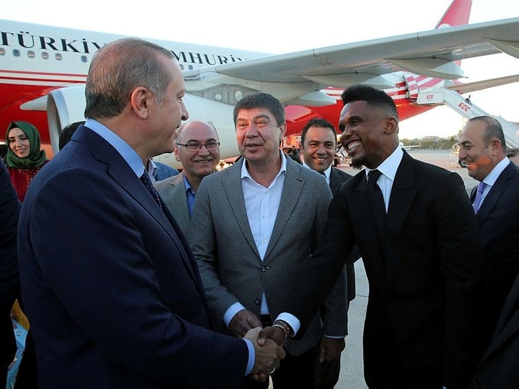 Samuel Eto'o'dan Fransızlara Erdoğan yanıtı!