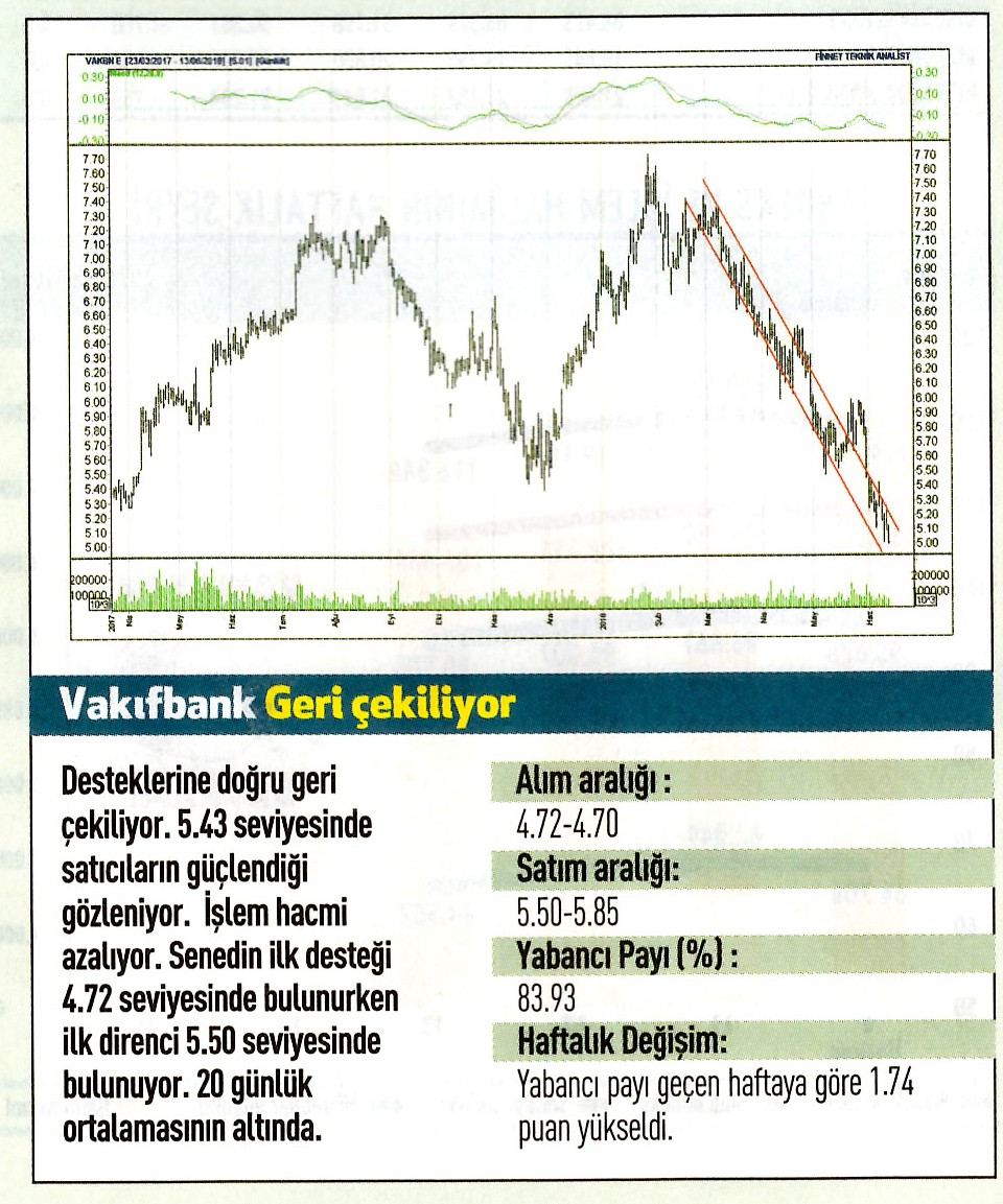 17 hisselik teknik analiz